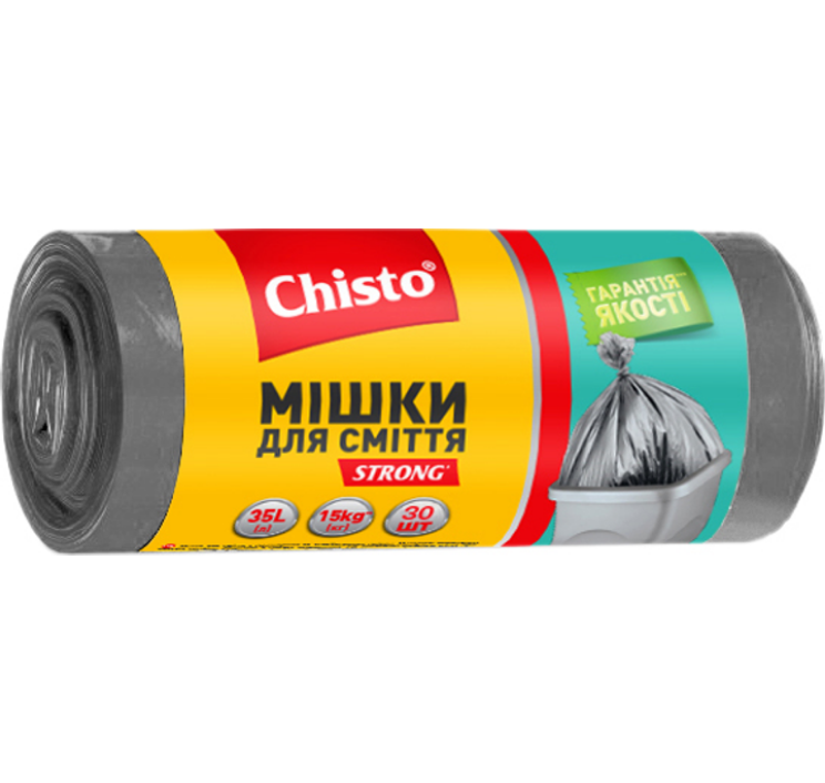 Chisto Мішки д/сміття strong 35лх30шт